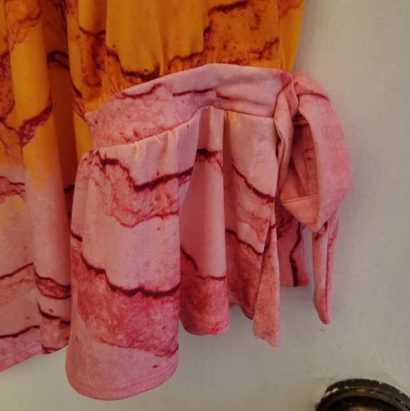 Ladies multi colored top - Picture 2 of 3